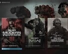 O lançador de Call of Duty HQ com Modern Warfare 2 e 3 é mostrado (Fonte da imagem: Activision)