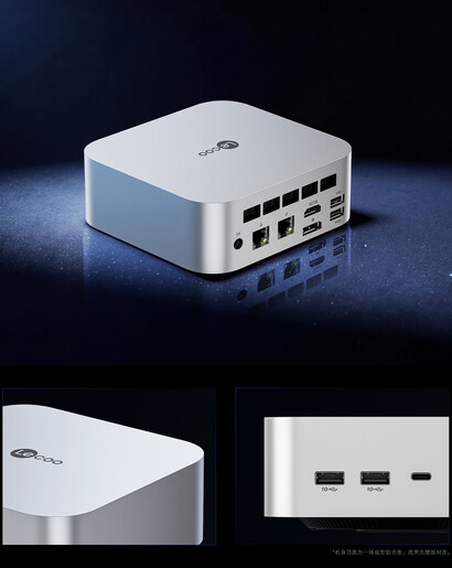 Destaques do design do mini PC