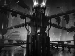 Evolve 2 já tinha uma arte conceitual em jogo quando foi abandonado pelo estúdio. (fonte da imagem: TJ Frame)