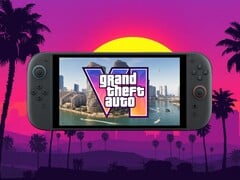 Porta do GTA 6 para o Switch 2 vista no dispositivo portátil