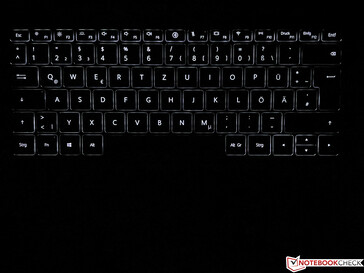 Iluminação do teclado