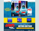 Um pôster promocional de Jaws: Retro Edition (fonte da imagem: Limited Run Games)