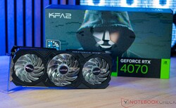 KFA2 GeForce Análise da RTX 4070 EX Gamer: amostra de teste fornecida pela HMC Bremen