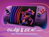 A MSI atualizou seu computador de mão Claw 8 com novo hardware Intel