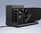 O DEG2 tem OCuLink e Thunderbolt 5. Na foto: o dock de eGPU DEG1. (Fonte da imagem: Minisforum - editado)