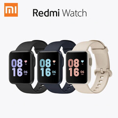 O Redmi Watch está disponível em três cores em revendedores terceirizados. (Fonte da imagem: Xiaomi)
