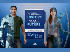 Arte promocional para o programa comunitário PlayStation Playbase