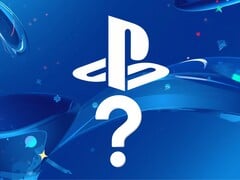 Banner do PlayStation com um ponto de interrogação exibido