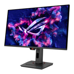 O ROG Strix XG27UCDMG é uma maneira muito mais barata de acessar a mais recente tecnologia de painel QD-OLED da Samsung Display. (Fonte da imagem: Asus)