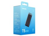 O Samsung SSD T5 Evo chegará em breve ao mercado com um case robusto. (Imagem: Samsung, via WinFuture)