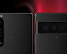 Um novo carro-chefe da Sony Xperia poderia vir com um sensor de 50 MP tipo Google Pixel 6 - mas talvez com um design diferente. (Fonte de imagem: Sony/FrontPageTech - editado)