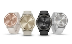 O Vivomove Trend vem em quatro cores, mas com apenas um tamanho de 40 mm. (Fonte da imagem: Garmin)