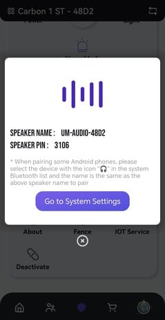 Útil: A bicicleta e o alto-falante, por assim dizer, são dois dispositivos Bluetooth