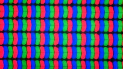 Um pouco desfocado, mas suave subpixel