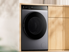A Xiaomi Mijia Washing Machine Pro (na foto) tem um recurso de limpeza Blue Oxygen. (Fonte da imagem: Xiaomi)