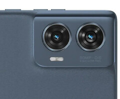 O Edge 50 Fusion manterá a configuração de duas câmeras traseiras de seu antecessor. (Fonte da imagem: Android Headlines)