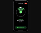 O serviço de satélite SOS de emergência do iPhone 14 não usa Starlink (imagem: Apple)