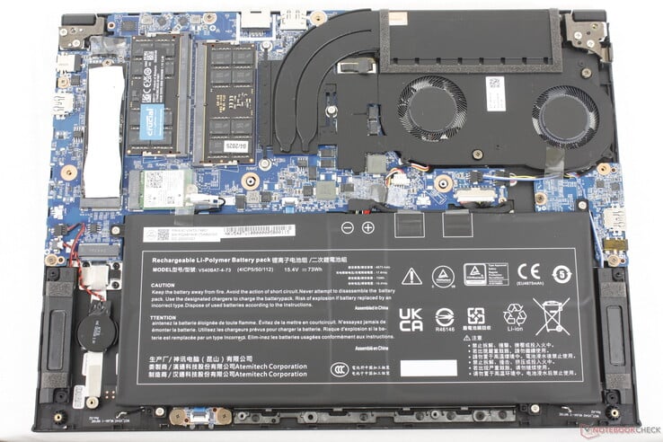 Placa-mãe Eurocom Blitz Ultra 2 com 2x SODIMM e 2x slots para SSD M.2 2280