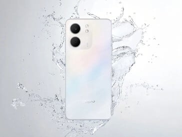 O smartphone resistente à água vem em branco e com gradientes de cor (Fonte da imagem: Oppo)