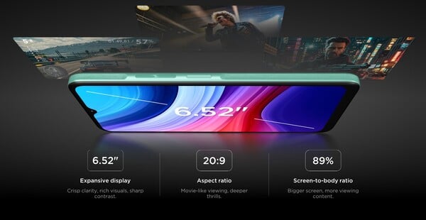 O Alcatel 3 (2025) tem uma tela HD+ e um nível de brilho de 400 nits. (Fonte da imagem: Alcatel)
