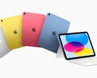 O novo iPad chega em quatro cores e duas configurações de armazenamento. (Fonte da imagem: Apple)