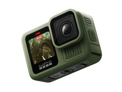 A GoPro Hero 13 Black em Forest Green. (Fonte da imagem: GoPro)