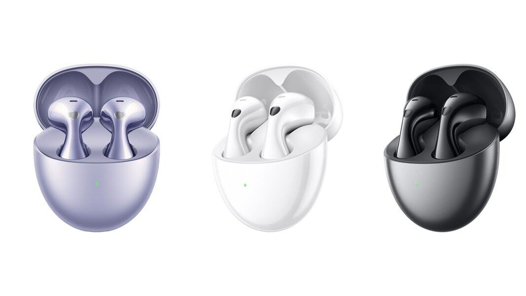 Os Huawei FreeBuds 6 têm melhor duração de bateria do que a geração anterior. (Fonte da imagem: Huawei)
