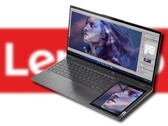 O ThinkBook Plus Lenovo de terceira geração tem um visor colorido secundário tipo mesa. (Fonte da imagem: @evleaks/Lenovo - editado)