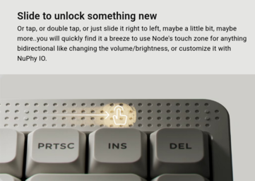 Barra de toque NuPhy Node75 (Fonte da imagem: NuPhy)