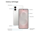 O Galaxy S25 Edge deve custar a partir de 1.200 euros na zona do euro. (Fonte da imagem: via Evan Blass)