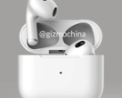 A próxima geração Apple AirPods apresentará um design aprimorado do tipo AirPods Pro, melhor áudio e melhor duração da bateria. (Imagem: Gizmochina)