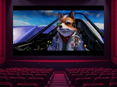 Fox McCloud do jogo Star Fox Switch 2 exibido no cinema