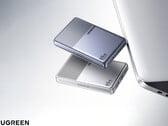 O Nexode Air 65W Slim custa cerca de US$ 19 na China. Na foto: uma imagem promocional mostrando as duas opções de cor do carregador.
