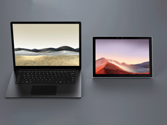 O projeto dos próximos modelos Surface Pro e Surface Laptop é dito ser muito semelhante ao atual. (Fonte de imagem: Microsoft)