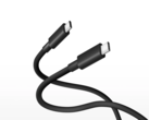 O cabo USB-C trançado da Xiaomi (na foto) suporta carregamento rápido de 240 W. (Fonte da imagem: Xiaomi)