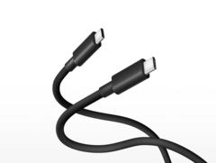 O cabo USB-C trançado da Xiaomi (na foto) suporta carregamento rápido de 240 W. (Fonte da imagem: Xiaomi)