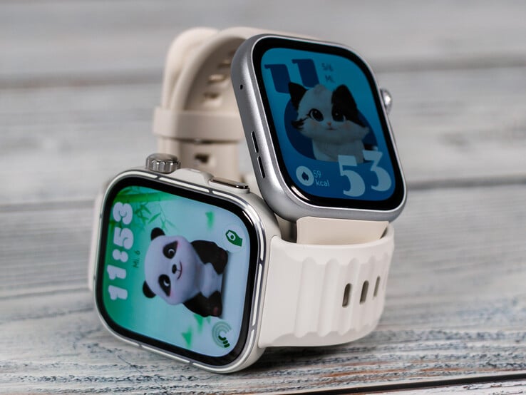 da esquerda para a direita: Watch Fit 5 e Watch Fit 5 Pro