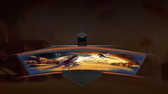 O AGON GAMING C27G4ZXE estará disponível no próximo mês. (Fonte da imagem: AOC)