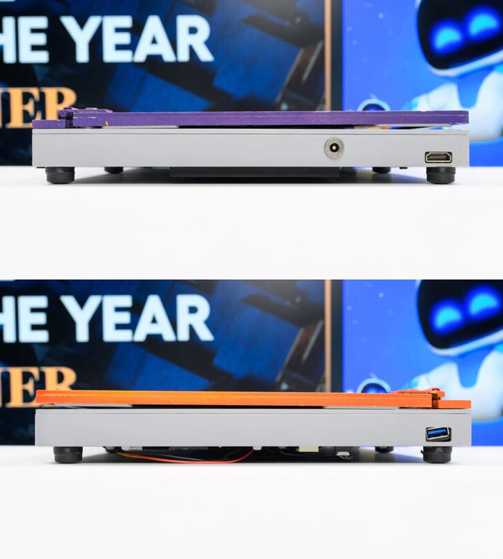 Qualidade de construção e portas do laptop para jogos PS5 (Fonte da imagem: PenBar)