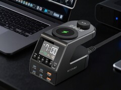 O BW-FW10 é um novo carregador com carregamento sem fio e várias portas (Fonte da imagem: Blitzwolf)