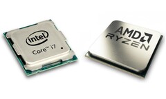 A Intel tem lutado para acompanhar o ritmo da AMD recentemente. (Fonte da imagem: PCGamesN - editado)