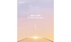 O novo cartaz do Meizu 20. (Fonte: Meizu via WHYLAB)