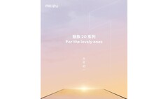 O novo cartaz do Meizu 20. (Fonte: Meizu via WHYLAB)
