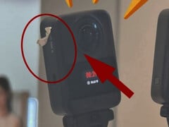 Um close-up do novo Osmo 360.