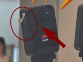 Um close-up do novo Osmo 360.