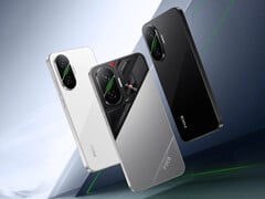 O Poco F7, na foto, foi lançado em junho, após a chegada do Poco F7 Pro e do Poco F7 Ultra. (Fonte da imagem: Xiaomi)