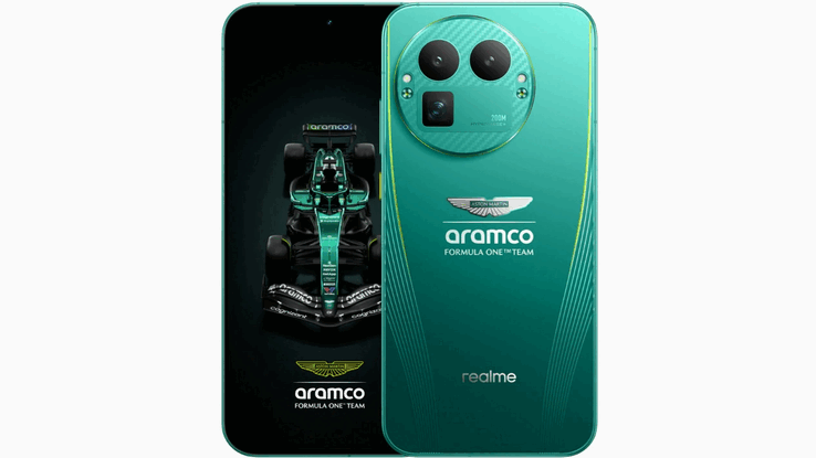 Realme GT 8 Pro Aston Martin F1 Limited Edition (Fonte da imagem: Realme)