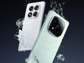O Redmi Note 14 Pro Plus, visto aqui em verde, será acompanhado por dois outros modelos do Redmi Note 14 durante o evento de lançamento de amanhã. (Fonte da imagem: Xiaomi)