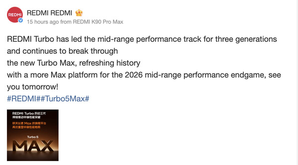 (Fonte da imagem: Weibo)