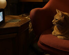 Becky Stern faz uma TV impressa em 3D alimentada por Pi 5 para seus gatos (Fonte da imagem: Becky Stern no YouTube)